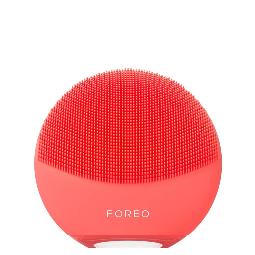 Foreo Luna 4 Mini - Doppelseitiges Gesichtsreinigungs- und Massagegerät 1 Stck. Coral von Foreo