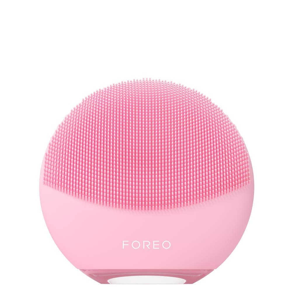 Foreo Luna 4 Mini - Doppelseitiges Gesichtsreinigungs- und Massagegerät 1 Stck. Pearl Pink von Foreo