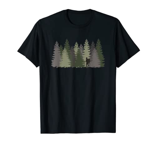 Forest Nature Trees Woods Wandern Wandern Camp Frauen Mädchen T-Shirt von Forest Nature Trees Woods Adventure Outdoor Lover