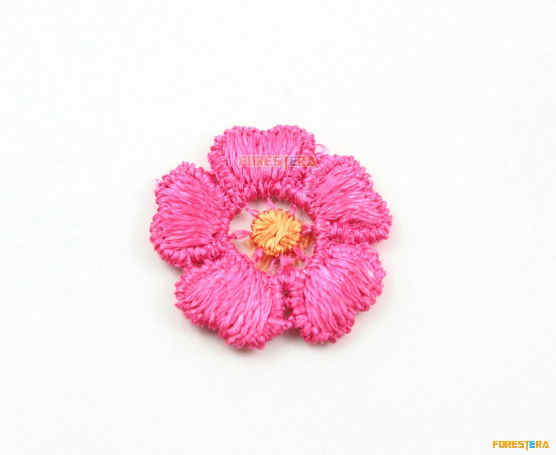 15 Stück Blume Spitze Applikation Rosa Terylene Bestickt Patch 2, 5 cm | Lace204 15 Stück Blume Spitze Applikation Rosa Terylene Bestickt Patch 2, 5 cm | Lace204 von ForestEra