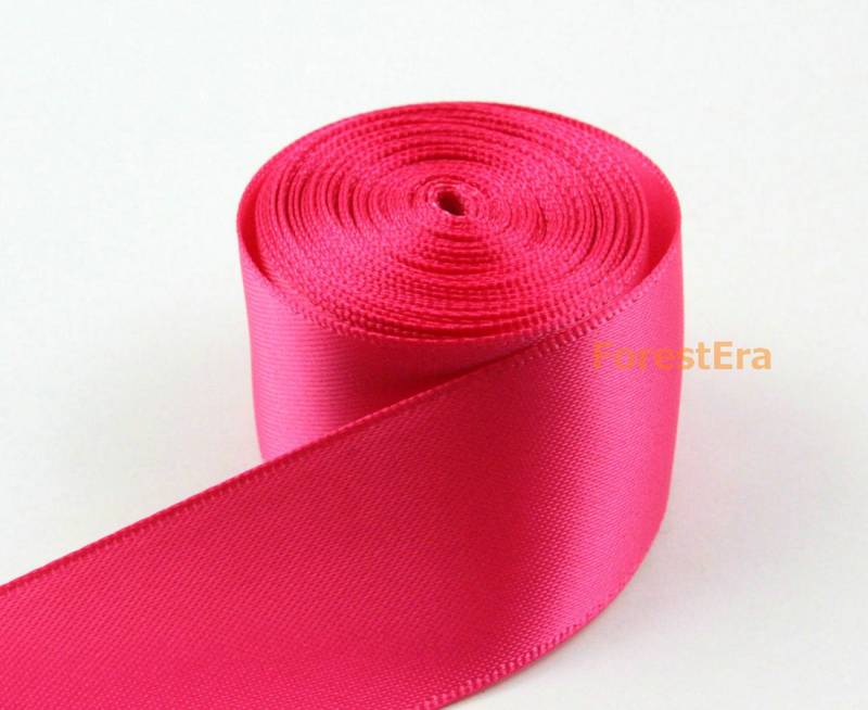 4 Yards 1 Zoll Rose Rot Glänzend Band Haarband Grosgrain | Lwd64 4 Yards 1 Zoll Rose Rot Glänzend Band Haarband Grosgrain | Lwd64 von ForestEra