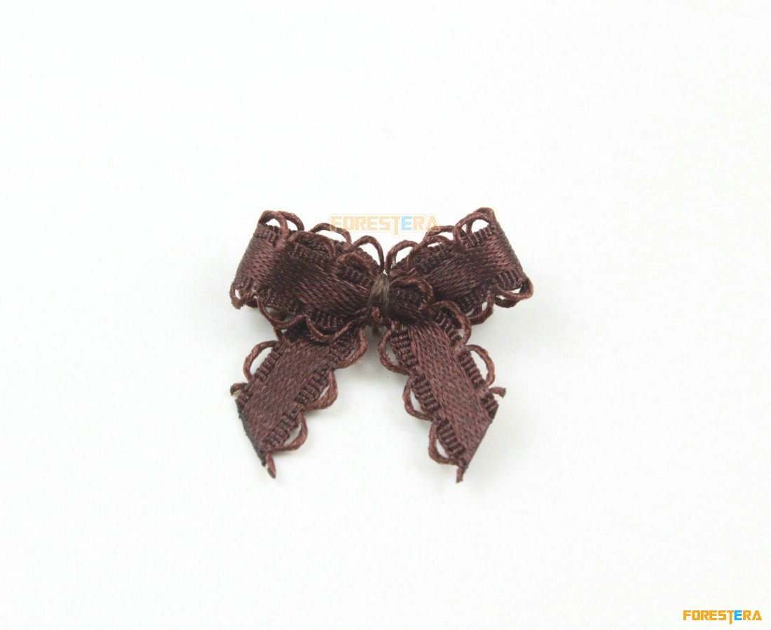 40 Stück Bowknot Lace Applique Kaffee Terylen Bestickt Spitze Patch 2x2cm | Lace172 40 Stück Bowknot Lace Applique Kaffee Terylen Bestickt Spitze Patch 2x2cm | Lace172 von ForestEra