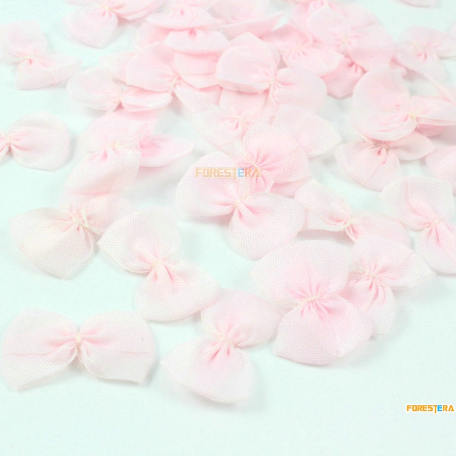 40 Stück Bowknot Lace Applique Rosa Terylene Spitze Patch 2x1.5cm | Lace572 von ForestEra