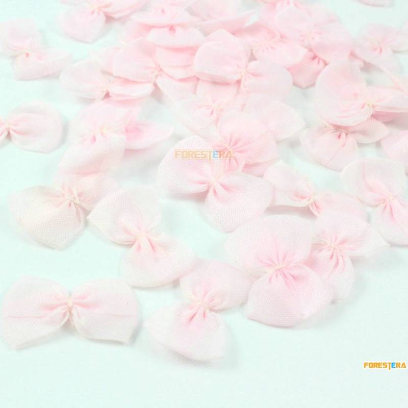 40 Stück Bowknot Lace Applique Rosa Terylene Spitze Patch 2x1.5cm | Lace572 von ForestEra