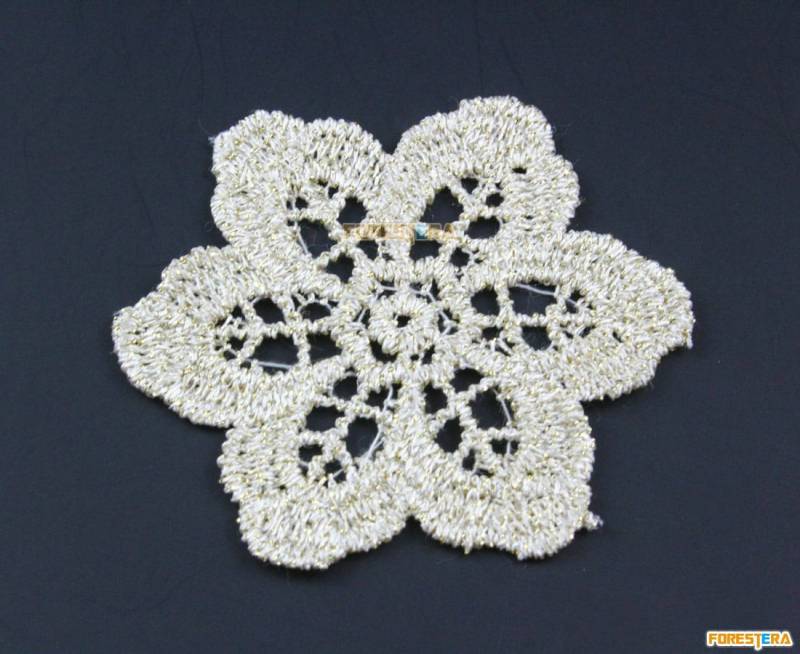 5 Stück Blume Spitze Applikation Beige Terylene Bestickt Patch 5, 4 cm | Lace194 5 Stück Blume Spitze Applikation Beige Terylene Bestickt Patch 5, 4 cm | Lace194 von ForestEra