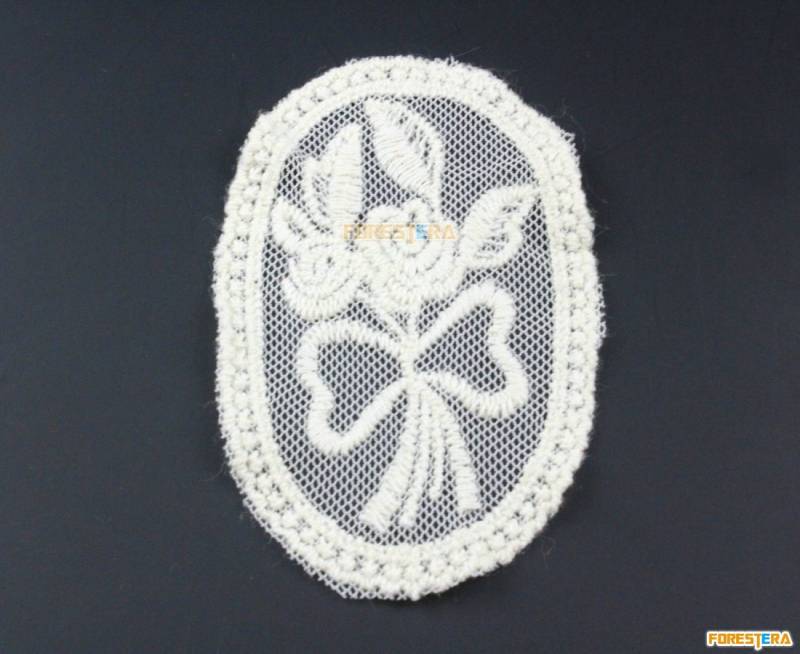 5 Stück Blume Spitze Applikation Beige Terylene Bestickt Patch 8x5cm | Lace191 5 Stück Blume Spitze Applikation Beige Terylene Bestickt Patch 8x5cm | Lace191 von ForestEra