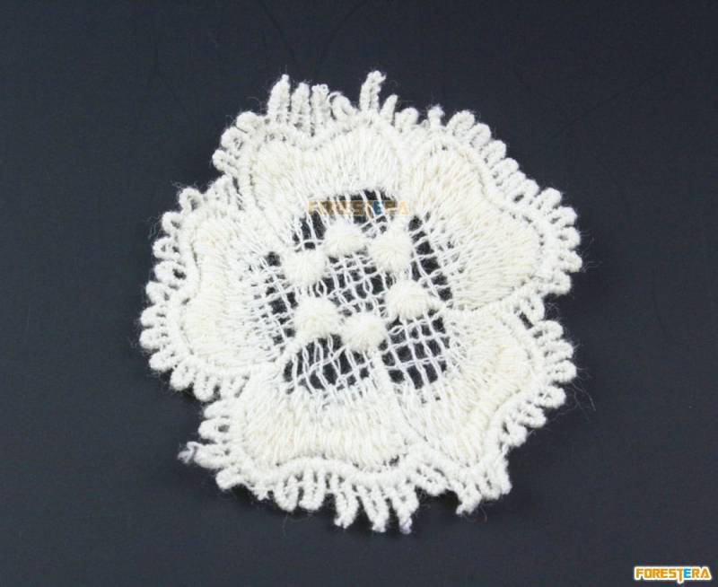5 Stück Blume Spitze Applikation Weiß Baumwolle Bestickt Patch 5, 5 cm | Lace201 5 Stück Blume Spitze Applikation Weiß Baumwolle Bestickt Patch 5, 5 cm | Lace201 von ForestEra