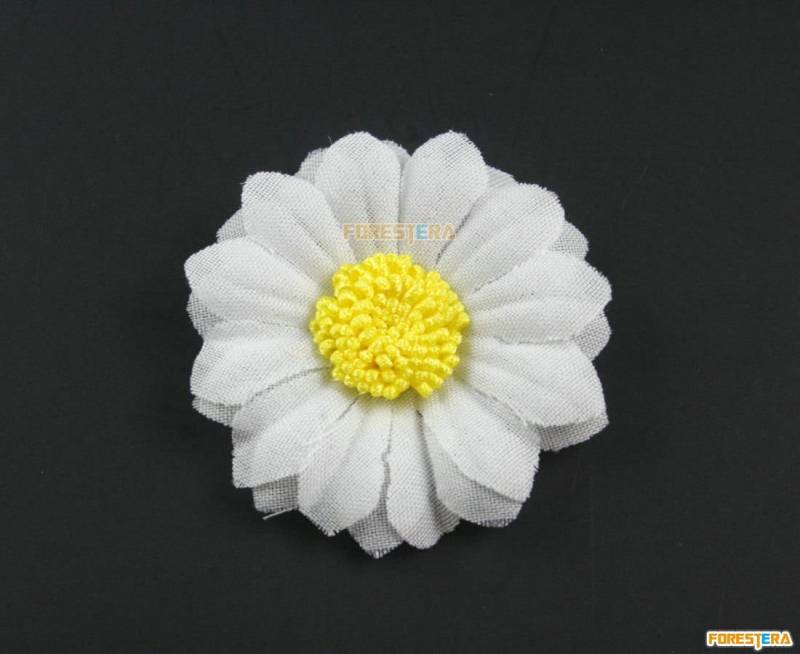 5 Stück Blume Spitze Applikation Weiß Terylen Bestickt Patch 4cm | Lace145 von ForestEra