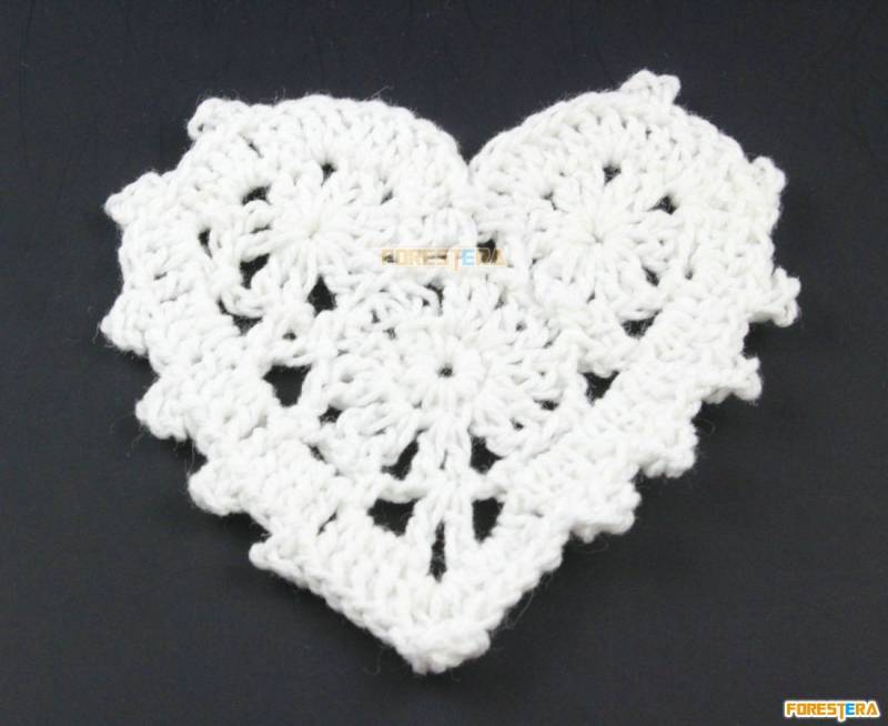 5 Stück Herz Spitze Applikation Weiß Baumwolle Bestickt Patch 6x6.5cm | Lace196 5 Stück Herz Spitze Applikation Weiß Baumwolle Bestickt Patch 6x6.5cm | Lace196 von ForestEra