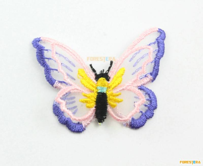 5 Stück Schmetterling Spitze Applikation Rosa Terylen Bestickt Patch 5, 3 X 4 cm | Lace125 5 Stück Schmetterling Spitze Applikation Rosa Terylen Bestickt Patch 5, 3 X 4 cm | Lace125 von ForestEra