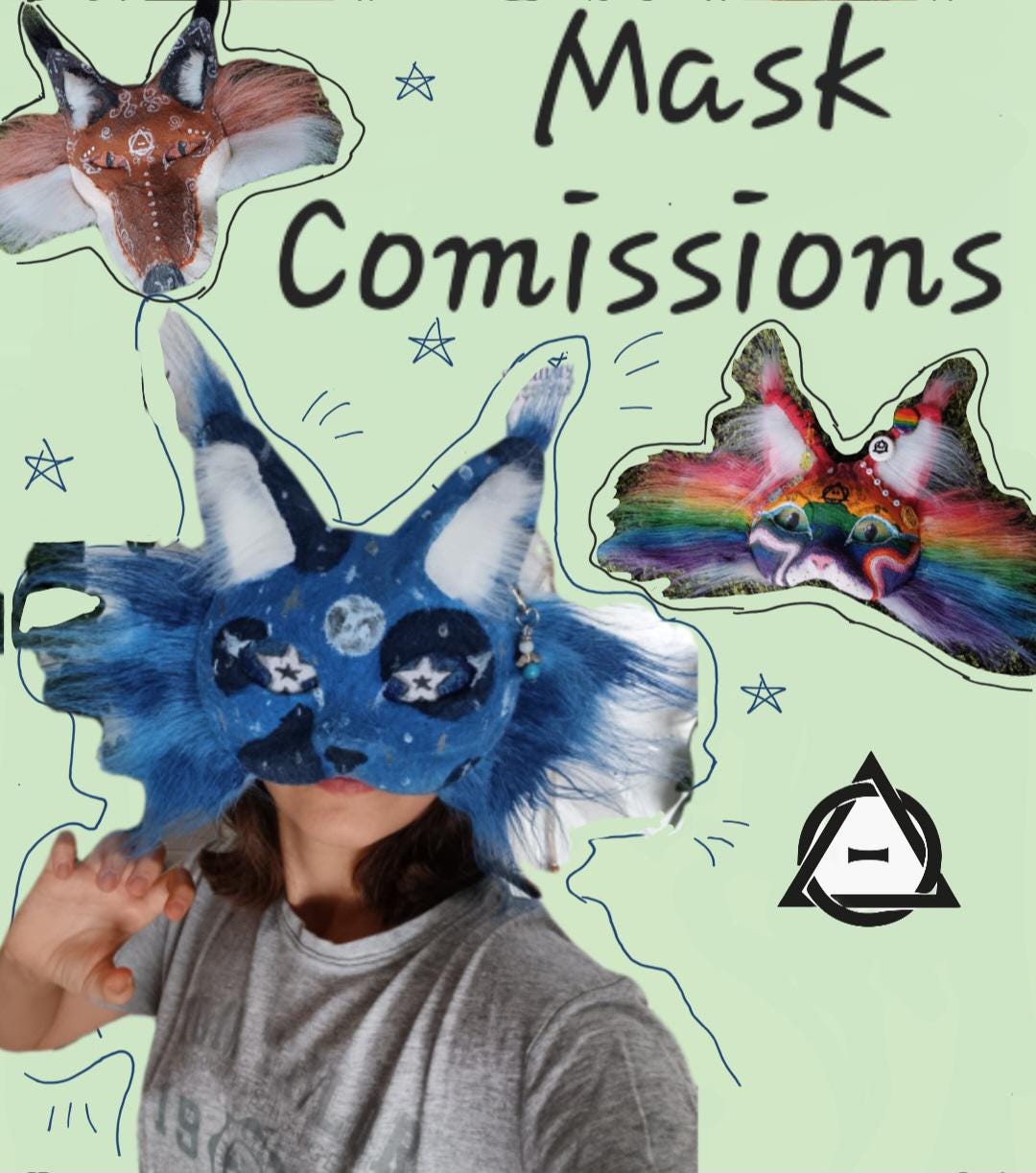 Animal Mask Commission, Tier Masken Aufträge Animal Mask Commission, Tier Masken Aufträge von ForestMaskCommission