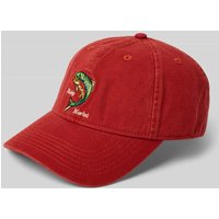 Forét Basecap mit Stitching in Rot, Größe 1 von Forét