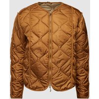 Forét Steppjacke mit Zweiwege-Reißverschluss in Mittelbraun, Größe L Forét Steppjacke mit Zweiwege-Reißverschluss in Mittelbraun, Größe L von Forét