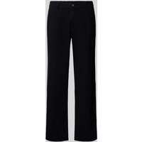 Forét Straight Leg Hose mit Eingrifftaschen Modell 'CLAY' in Black, Größe M von Forét