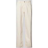 Forét Tapered Fit Hose mit elastischem Bund Modell 'CLAY' in Offwhite, Größe M von Forét