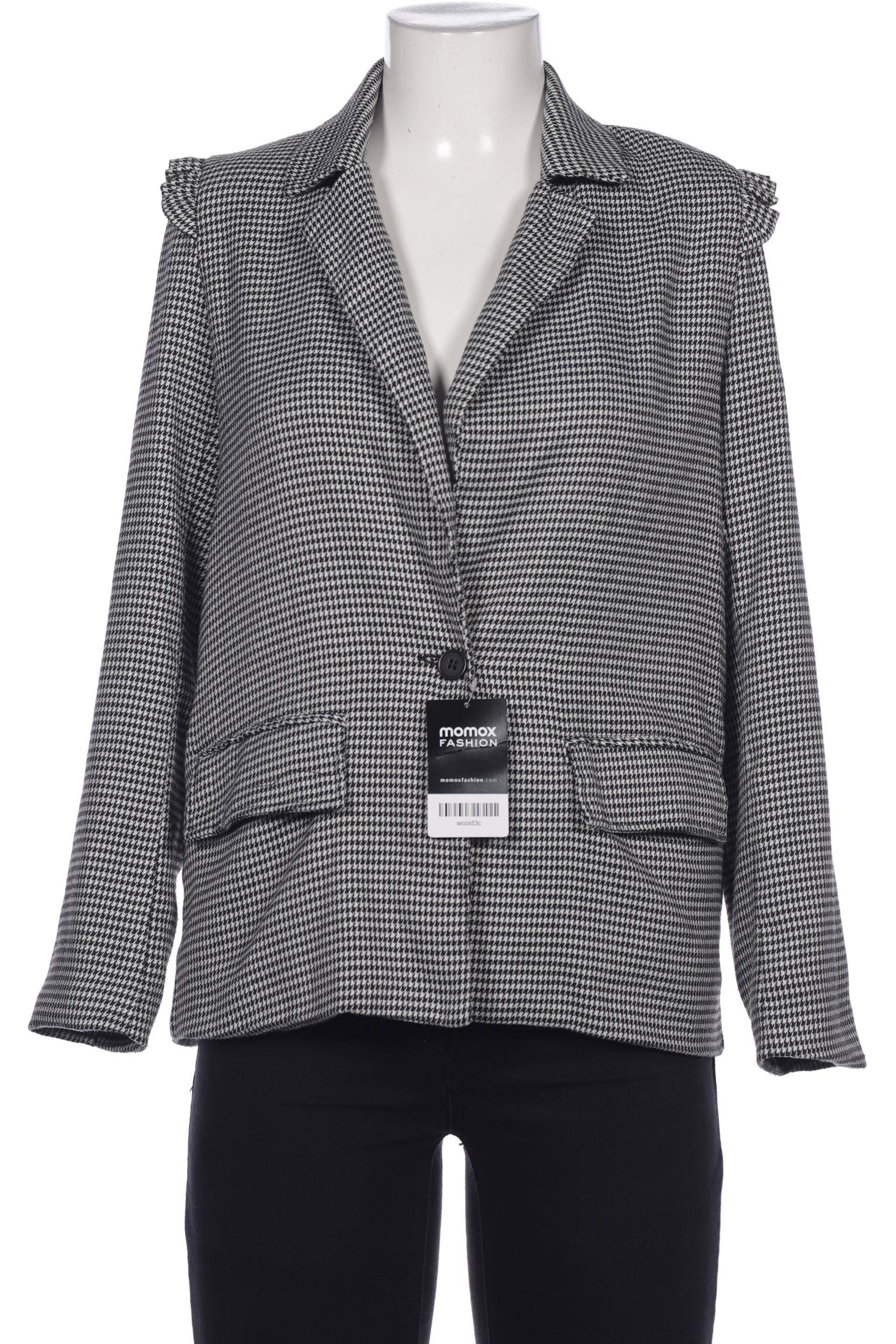 Forever 21 Damen Blazer, schwarz, Gr. 36 von Forever 21