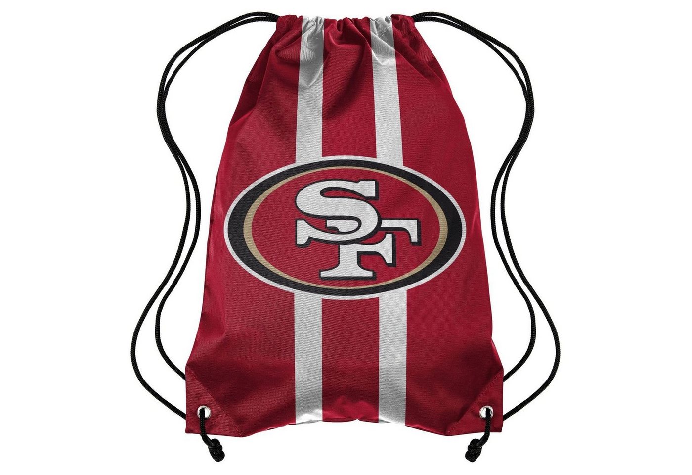 Forever Collectibles Rucksack Drawstring Gym Bag NFL Turnbeutel Team Stripe von Forever Collectibles