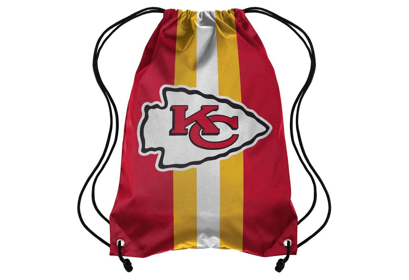 Forever Collectibles Rucksack Drawstring Gym Bag NFL Turnbeutel Team Stripe von Forever Collectibles