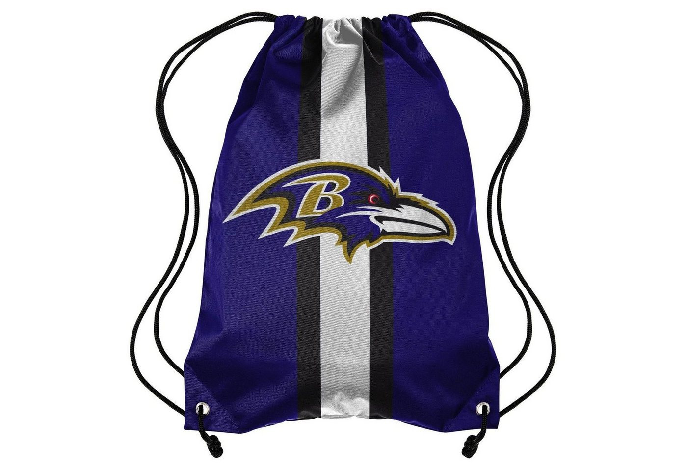 Forever Collectibles Rucksack Drawstring Gym Bag NFL Turnbeutel Team Stripe von Forever Collectibles