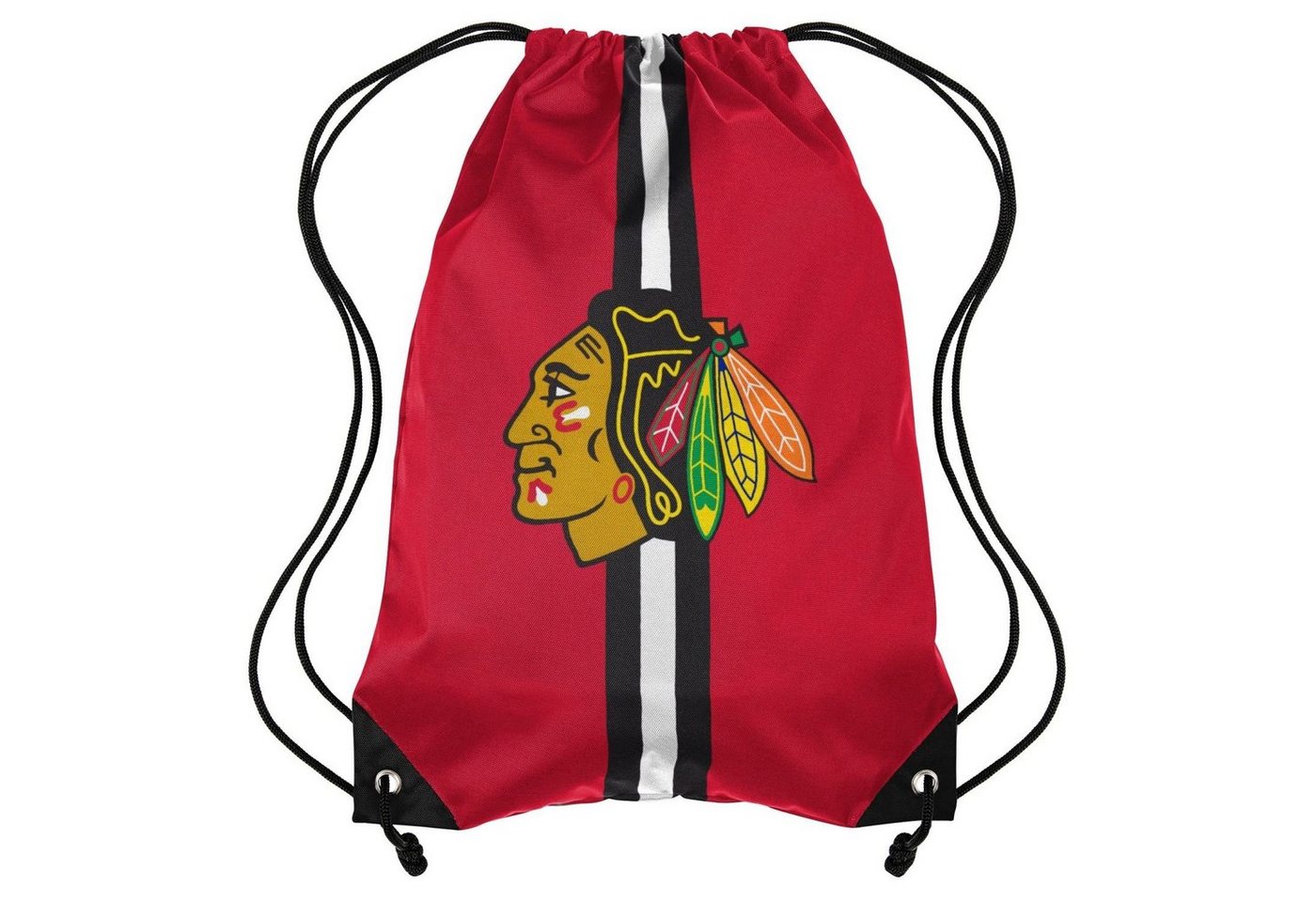 Forever Collectibles Rucksack Gym Bag NHL Drawstring Turnbeutel Team Stripe von Forever Collectibles