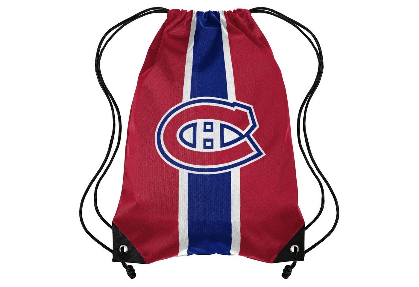 Forever Collectibles Rucksack Gym Bag NHL Drawstring Turnbeutel Team Stripe von Forever Collectibles