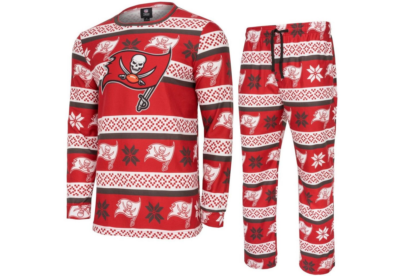 Forever Collectibles Sweatanzug NFL Teams XMAS Pyjama Hose Set von Forever Collectibles