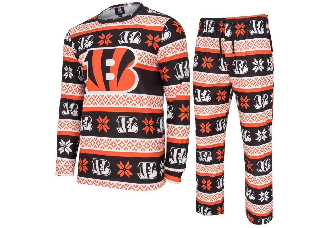 Forever Collectibles Sweatanzug NFL Teams XMAS Pyjama Hose Set von Forever Collectibles