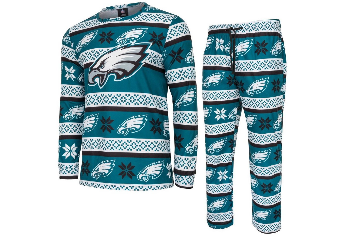 Forever Collectibles Sweatanzug NFL Teams XMAS Pyjama Hose Set von Forever Collectibles