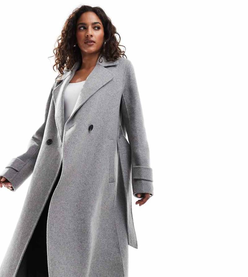 Forever New Petite - Oversize-Mantel in Grau von Forever New Petite