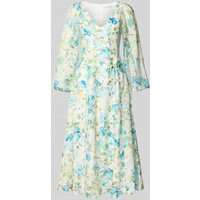 Forever New Abendkleid mit Bindegürtel in Bleu, Größe 40 von Forever New