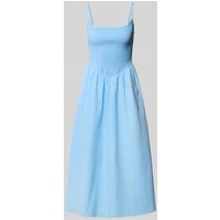 Forever New Abendkleid mit Rundhalsausschnitt Modell 'Dylan' in Blau, Größe 40 von Forever New