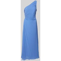 Forever New Abendkleid mit gelegten Falten Modell 'Mirabelle' in Blau, Größe 32 von Forever New