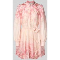 Forever New Cocktailkleid mit Leinen-Anteil Modell 'Marianne' in Rose, Größe 32 von Forever New