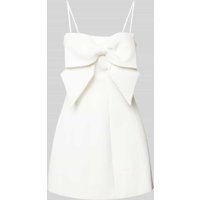 Forever New Cocktailkleid mit Zierschleife in Offwhite, Größe 32 von Forever New