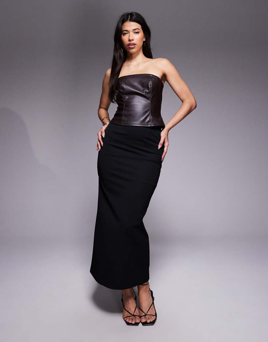 Forever New - Eleganter Maxirock in Schwarz, Kombiteil von Forever New