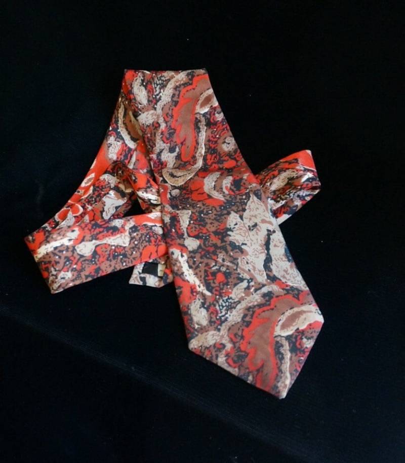 Tragbare Kunst-Abstrakte Krawatte Vintage von ForeverElegant33