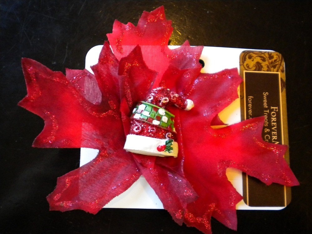 Weihnachts-Haarspange von ForeverMarie