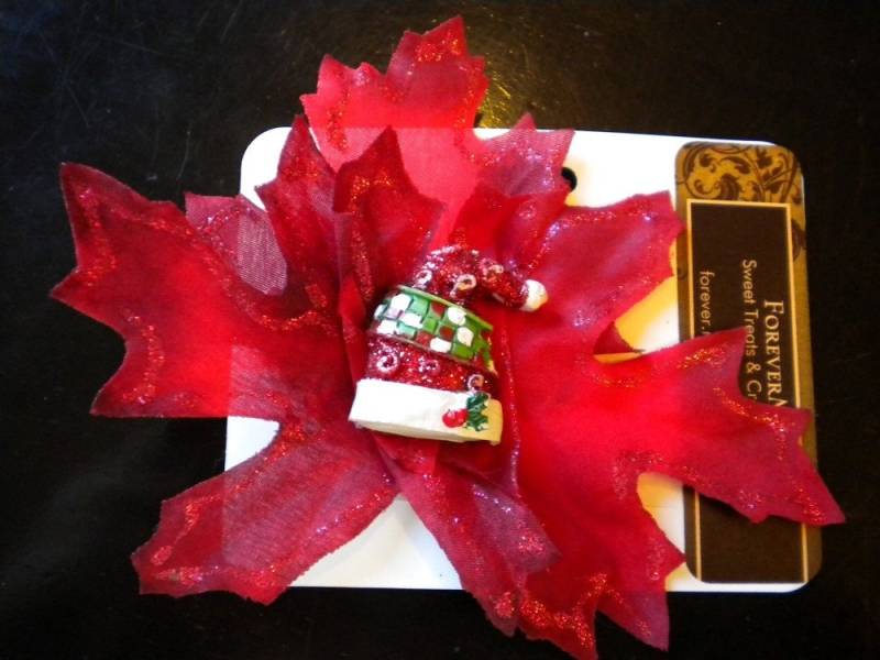 Weihnachts-Haarspange von ForeverMarie