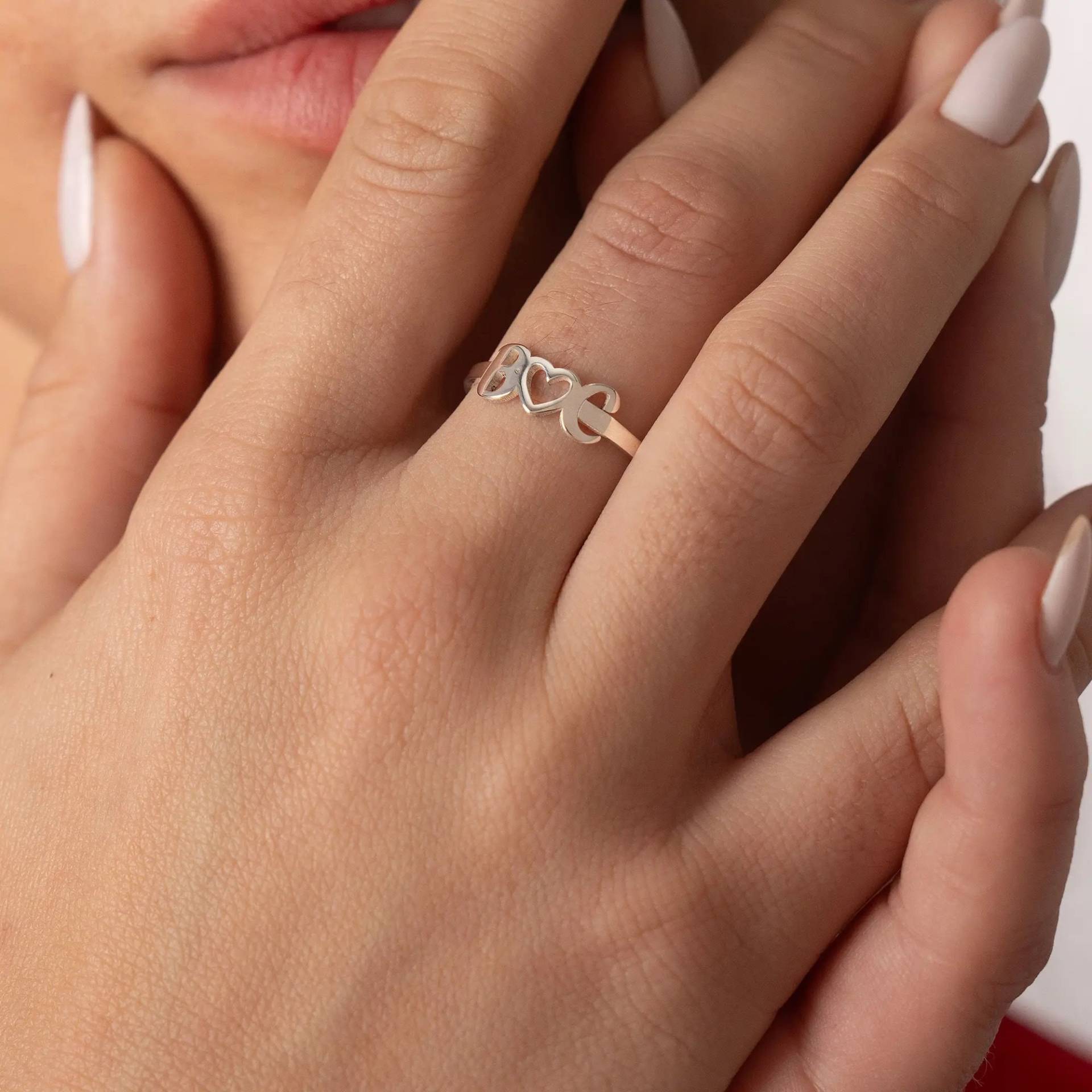 Benutzerdefinierte Initialen Goldring A-Z Buchstaben Zierliche Stapelringe Personalisierter Monogramm Ring Herz Und Weihnachtsgeschenk Benutzerdefinierte Initialen Goldring A-Z Buchstaben Zierliche Stapelringe Personalisierter Monogramm Ring Herz Und Weihnachtsgeschenk von ForeverMy