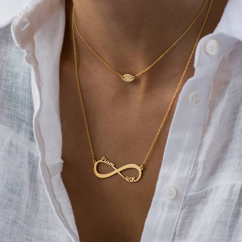 Unendlich 2 Namen Halskette - Silber Rose Gold Benutzerdefinierte Frauen Zwei Name Kinder Symbol Schmuck Für Ihre Mutter Weihnachtsgeschenk von ForeverMy