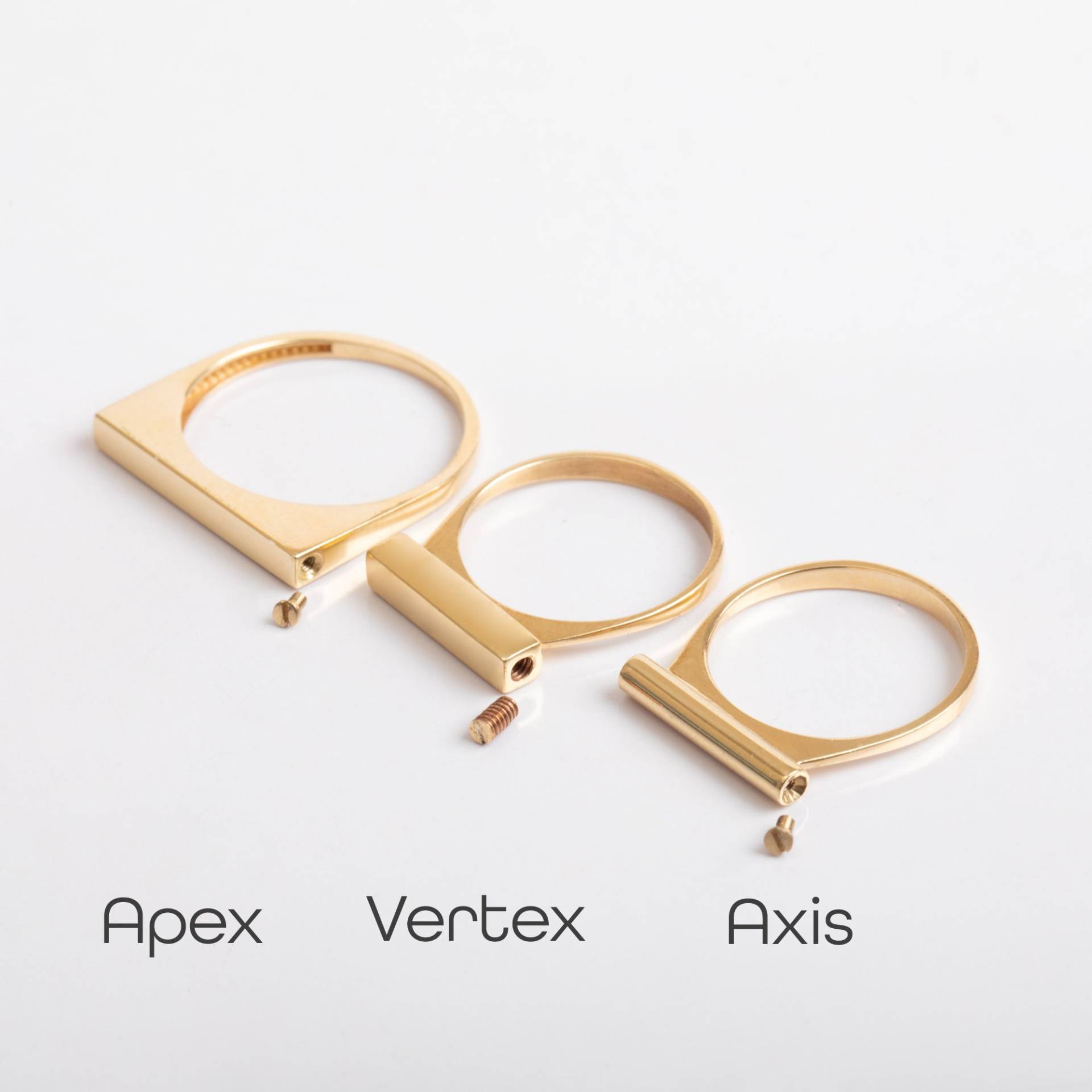 Siegelring Für Urne, 14K 18K Echtgold Benutzerdefinierte Siegelring, Rechteckiger Ring Asche, Beileidsgeschenk Verlust von ForeverMySun