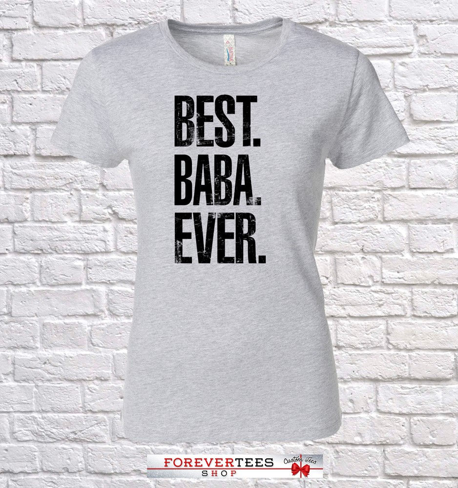Beste Baba Ever, Geschenk, Geburtstag, Tshirt, Geschenkidee, Baby Shower, , , Geburtstag von ForeverTeesShop