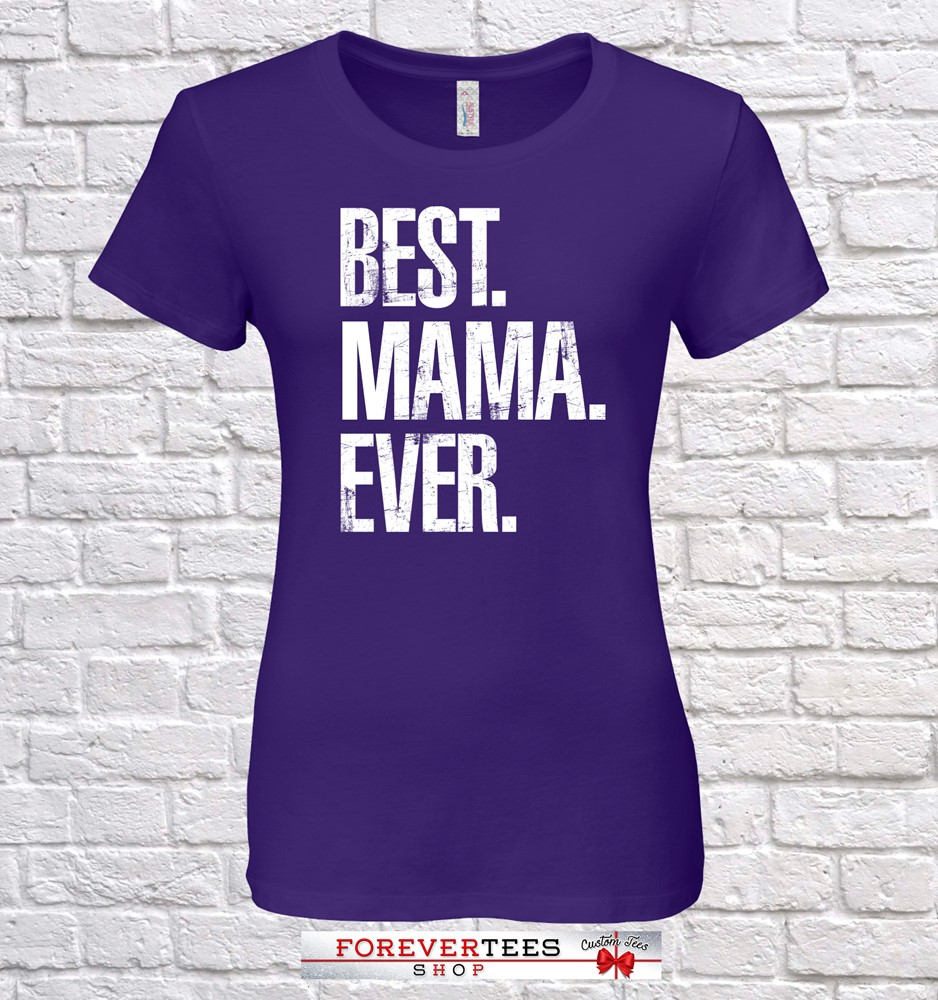 Beste Mama Ever, Geschenk, Geburtstag, Tshirt, Geschenkidee, Baby Shower, , , Geburtstag von ForeverTeesShop