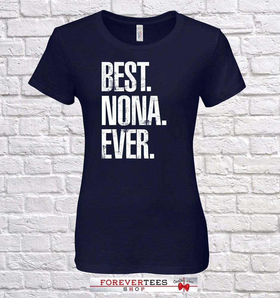 Beste Nona Ever, Geschenk, Geburtstag, Tshirt, Geschenkidee, Baby Shower, , , Geburtstag von ForeverTeesShop