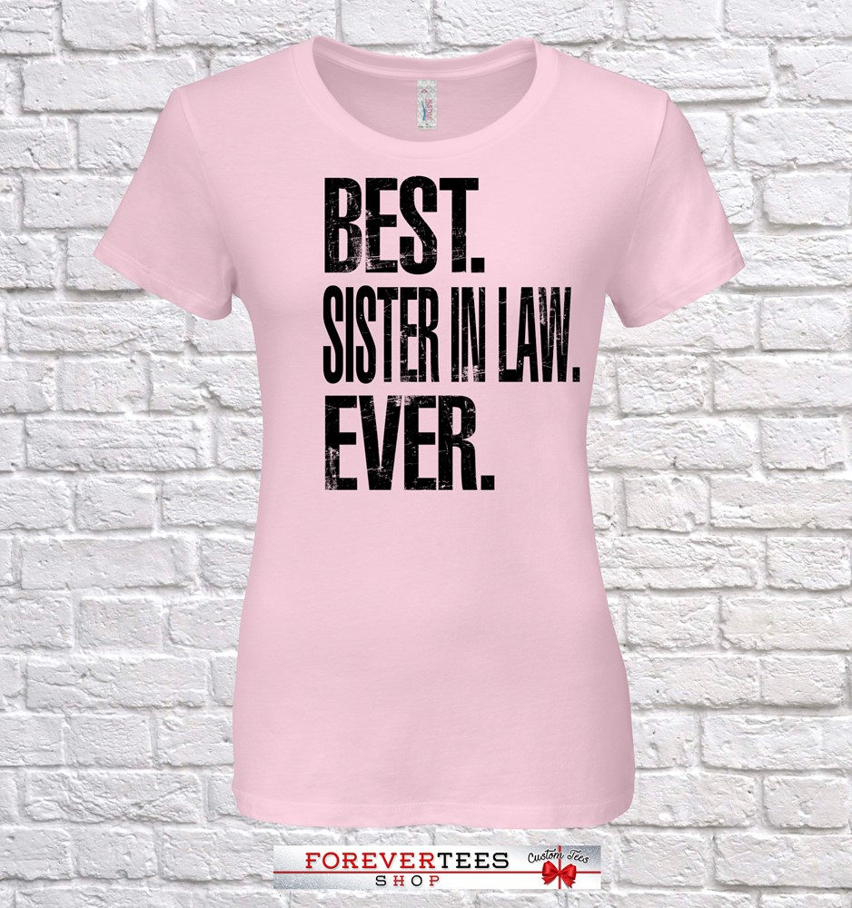 Beste Schwiegerschwester Aller Zeiten, Geschenk, Geburtstag, Tshirt, Geschenkidee, Baby Shower von ForeverTeesShop