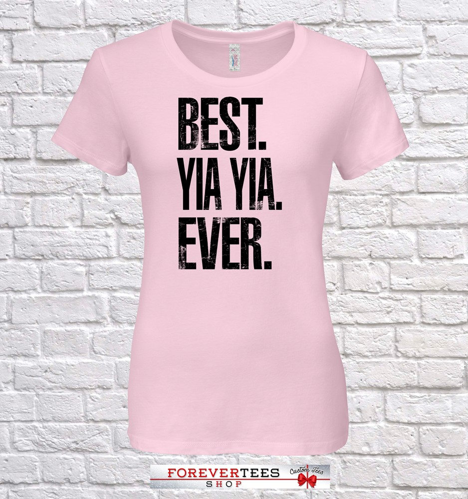 Beste Yia Ever, Geschenk, Geburtstag, Tshirt, Geschenkidee, Baby Shower, , , Geburtstag von ForeverTeesShop