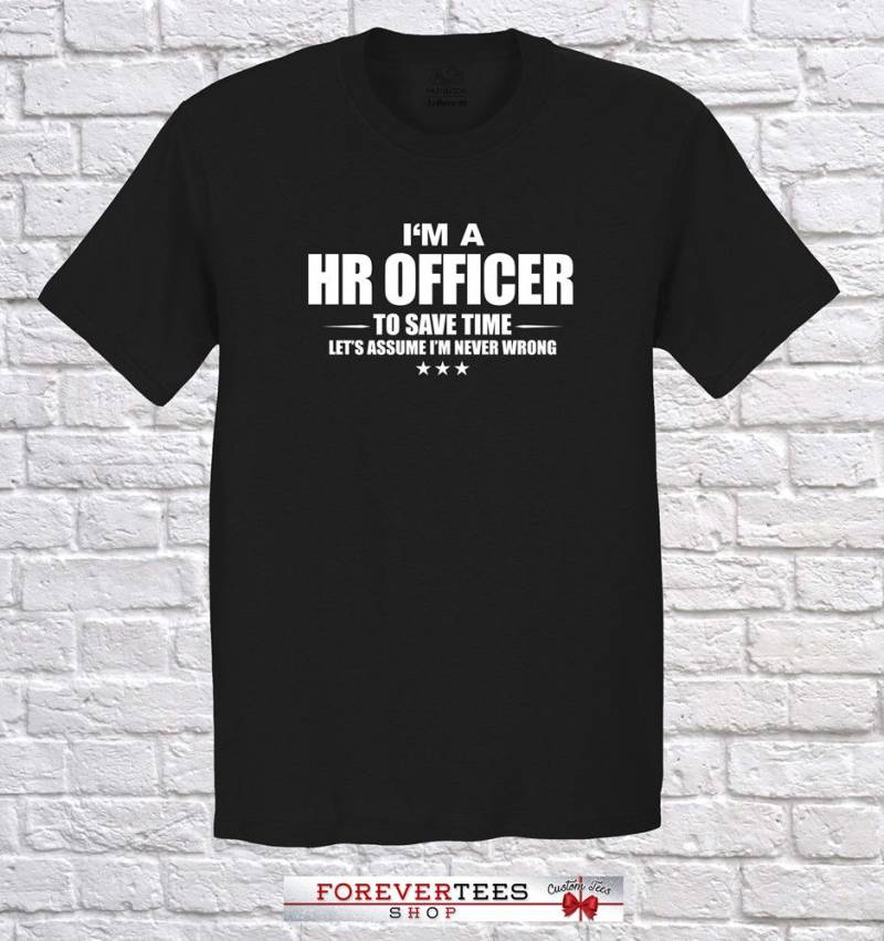 Hr Officer, I Am Officer Beruf Shirt, Weihnachten Geschenk, Geburtstag von ForeverTeesShop