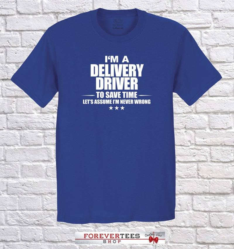 Lieferführer, Ich Bin Lieferführer Beruf Shirt, Weihnachten Geschenk, Geburtstag von ForeverTeesShop