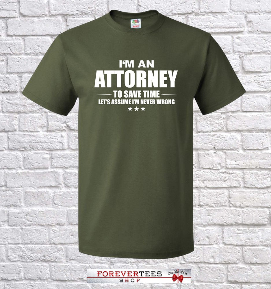 Rechtsanwalt, Ich Bin Jurist Beruf Hemd, Weihnachtsgeschenk, Geburtstag von ForeverTeesShop