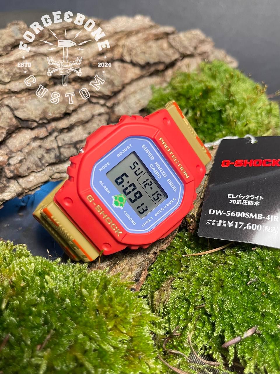 Casio G-Shock Super Mario Bros. Uhr in Limitierter Auflage Dw-5600Smb-4Jr Casio G-Shock Super Mario Bros. Uhr in Limitierter Auflage Dw-5600Smb-4Jr von ForgeAndBoneCustom